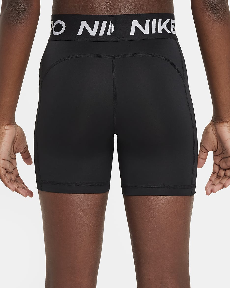 Nike pro shorts youth best sale